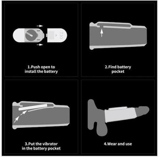 Lovetoy Vibrating Προέκταση Πέους Λευκή 10cm