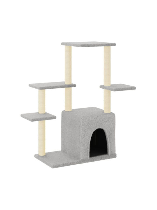 vidaXL Scratching Post Cat Trees Gray 86x54x97.5cm