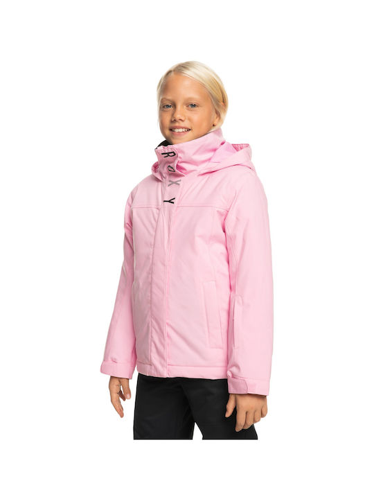 Roxy Girls Casual Jacket Pink Galaxy