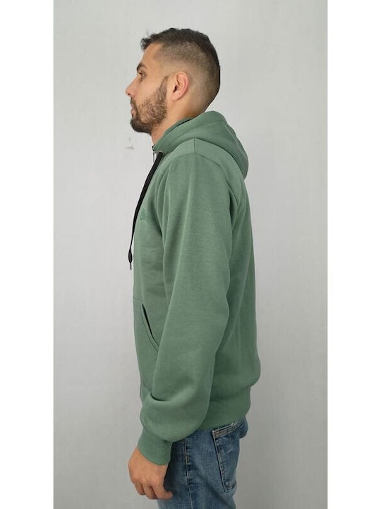 Paco & Co Men's Sweatshirt Jacket Green