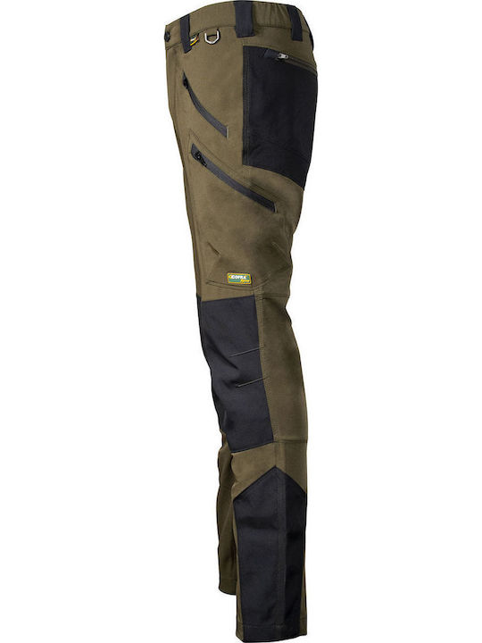 Cofra Ελαστικό 4-way Stretch Κυνηγετικό Παντελόνι Brown/Black