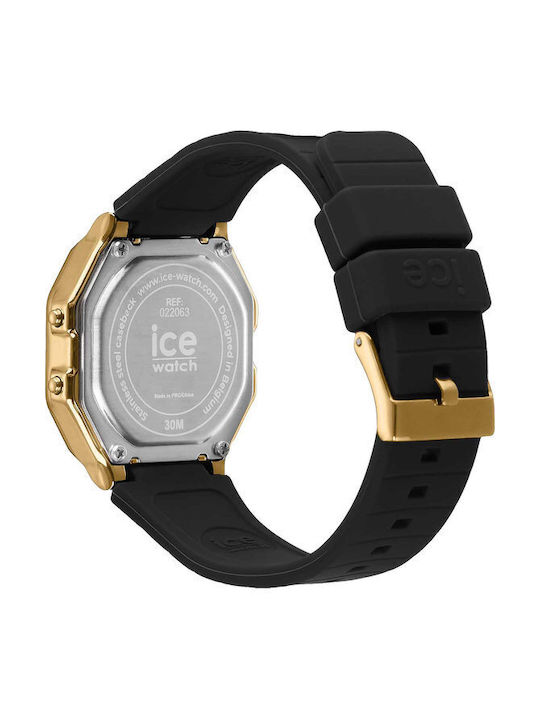 Ice Digital Ceas Cronograf Battery cu Black