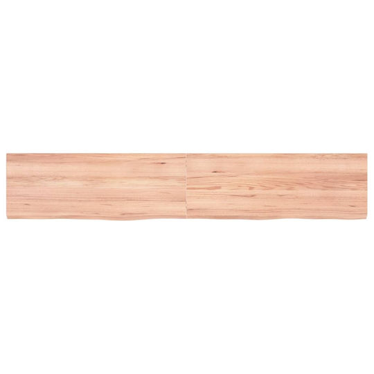 vidaXL Waschtisch ohne Waschbecken L160xB30xH4cm Braun