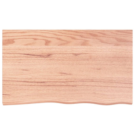 vidaXL Countertop without Sink L100xW60xH2cm Brown