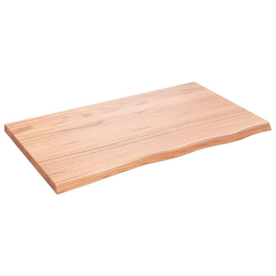 vidaXL Countertop without Sink L100xW60xH4cm Brown