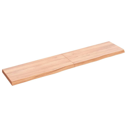 vidaXL Bank ohne Waschbecken L140xB30xH4cm Braun