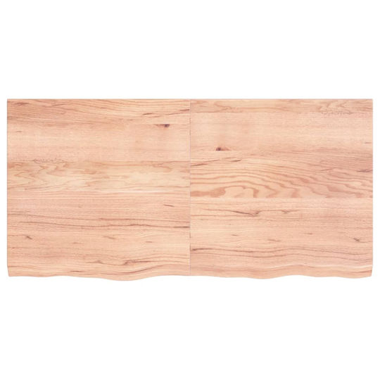 vidaXL Blat fără Lavoar L120xW60xH4cm Maro