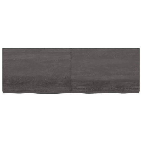 vidaXL Countertop without Sink L80xW60xH4cm Dark Grey