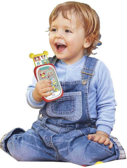 Baby Clementoni Παιχνίδι Τηλέφωνο Mickey Smartphone με Φως και Ήχους