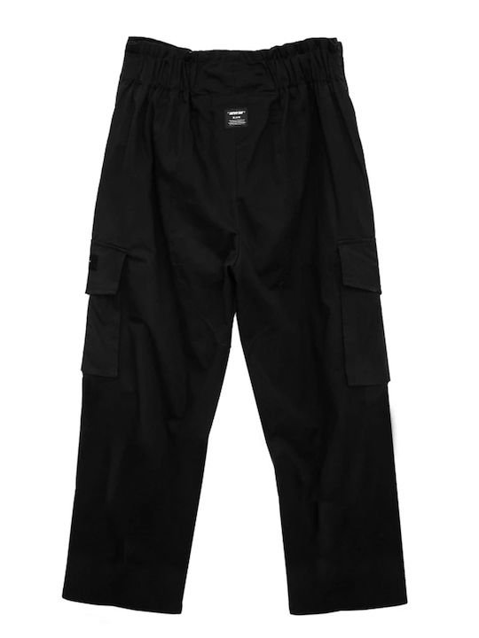 Mod Wave Movement Men's Trousers Cargo Black