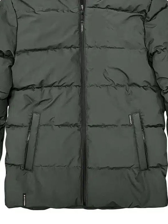 Winter Jacke Khaki