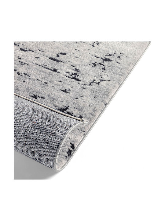 Tesso Stella Rug Fireplace Rectangular Dark Grey