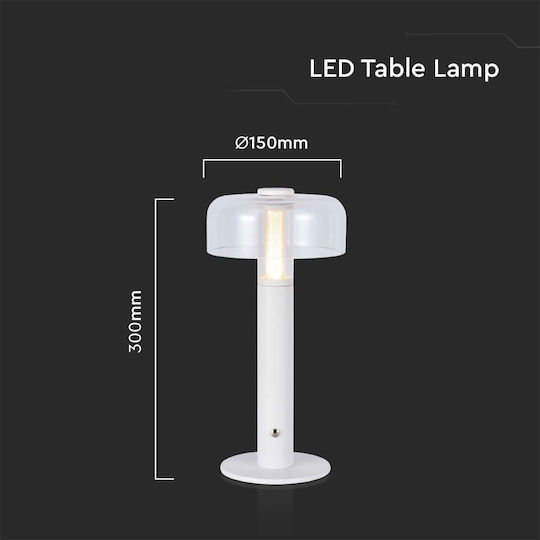V-TAC Διακοσμητικό Φωτιστικό LED Θερμό Λευκό 3000K 30εκ.