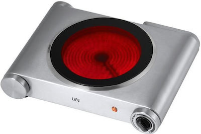 Life Single Ceramic Countertop Single Burner Inox