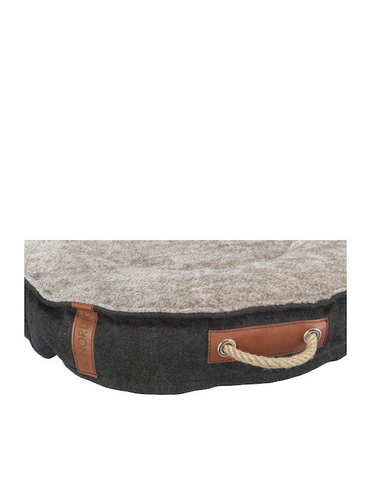 Trixie Nordic Föhr Sofa Dog Bed Black 70cm.