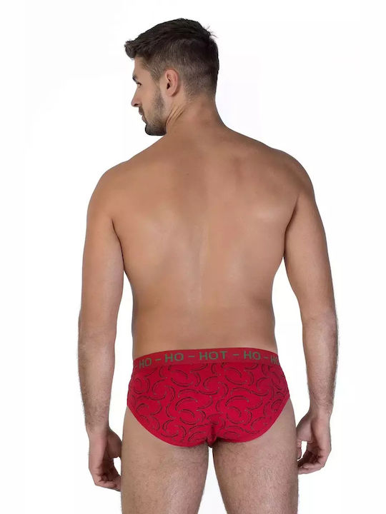 Bonatti Men's Slip Red with Patterns