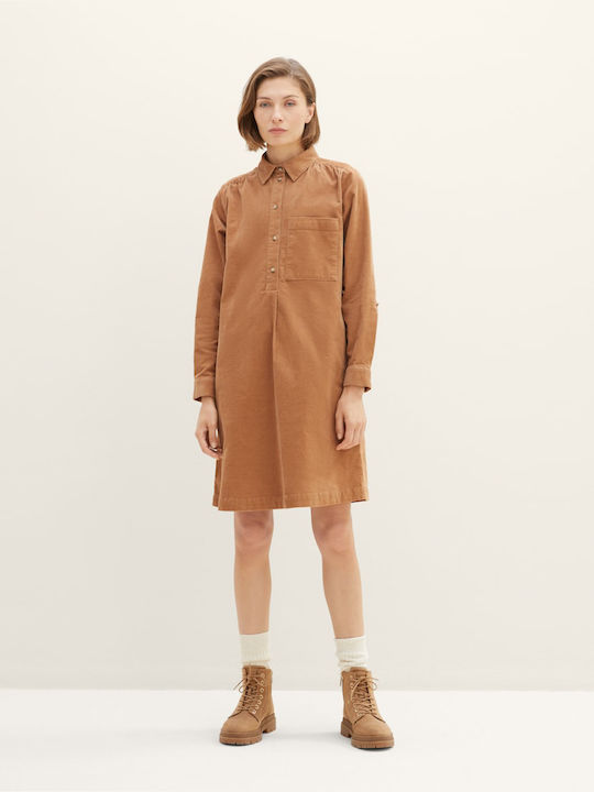 Tom Tailor Mini Dress Brown