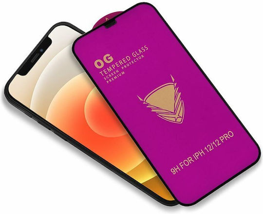 Og 3D Full Face Tempered Glass Μαύρο (Redmi Note 10 Pro)