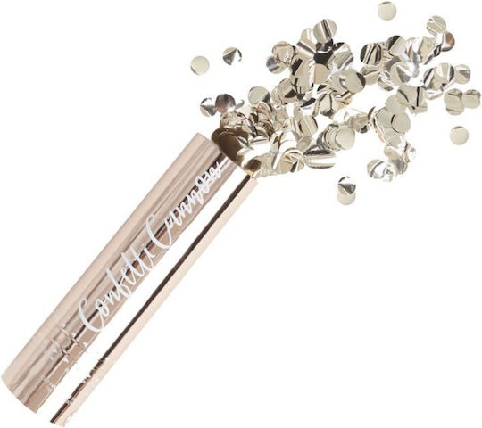 Kanone 15cm mit Gold Metallisiert Konfetti 1Stück