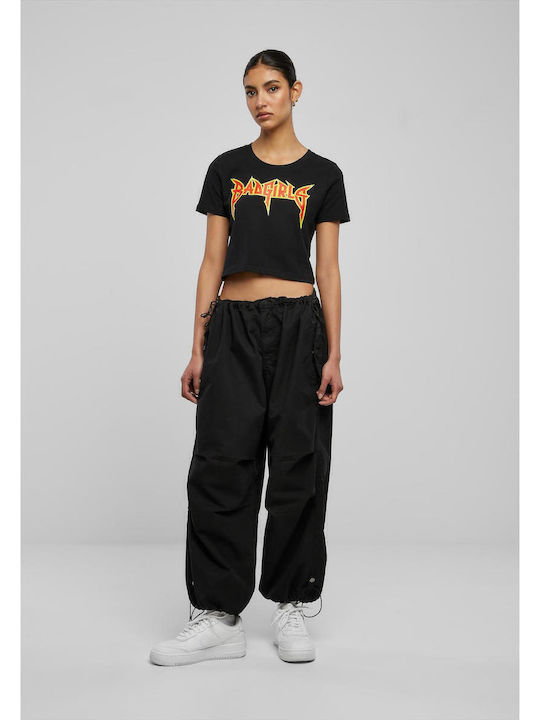 Women's Crop T-shirt Black