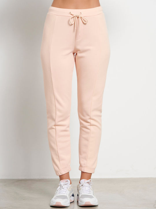 BodyTalk Women's Jogger Sweatpants Soft Pink