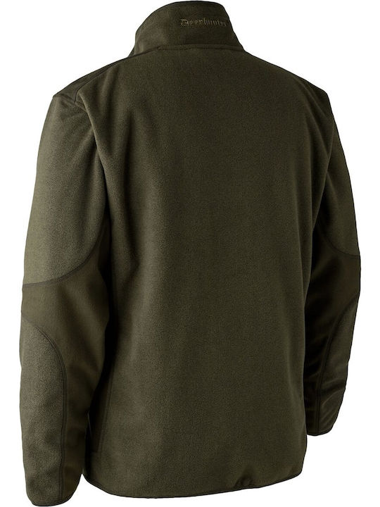 Deerhunter Gamekeeper Fleece Cardigan Khaki Deerhunter Gamekeeper Fleece Cardigan Khaki
