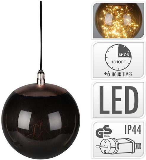 LED Κρεμαστό Φωτιστικό Μαύρο 18x18x20εκ. LED Κρεμαστό Φωτιστικό Μαύρο 18x18x20εκ.