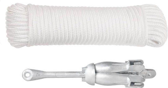 vidaXL Άγκυρα Σκάφους Grapnel-Anker Verzinkt 2.5kg