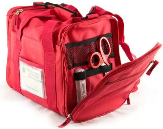 Erste-Hilfe-Tasche mit Equipment
