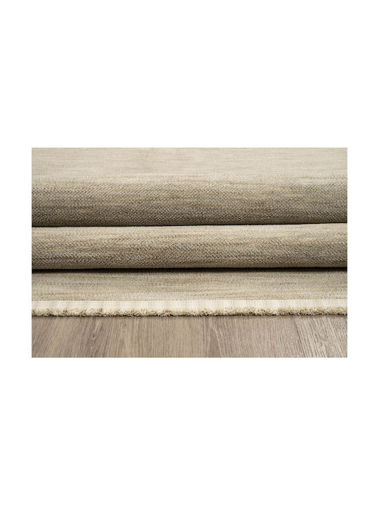 Newplan Pure Modern Bedroom Rugs Set Cream/L.Grey 5-57-PR-1001S-17CLG-SET067(2X170,1X210) 3pcs