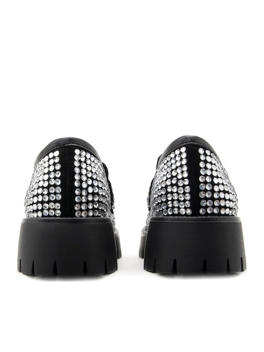 Дамски Loafers в Сребрист Цвят