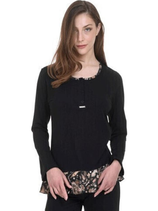 Zen Intimates Winter Women's Pyjama Set Black
