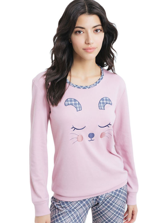 Odyssey Set Pijamale pentru Femei Roz