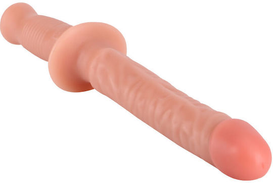 Get Real Ρεαλιστικό Dildo με Βεντούζα Flesh 38cm