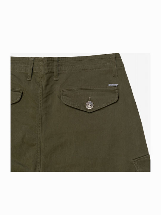 Hose Cargo in Lockere Passform Khaki