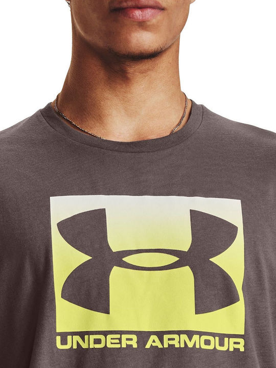 Athletic T-shirt Brown