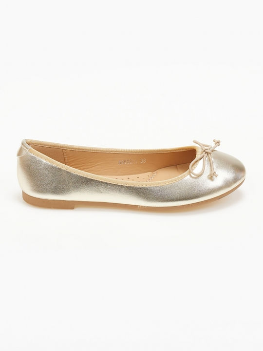 Issue Fashion Ballerinas Gold