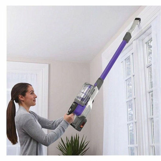 Black & Decker BHFEV362DP Επαναφορτιζόμενη Σκούπα Stick 36V Μωβ
