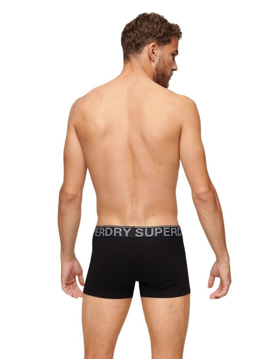 D1 Sdry Trunk Triple Pack Ανδρικά Μποξεράκια Μαύρα 3Pack