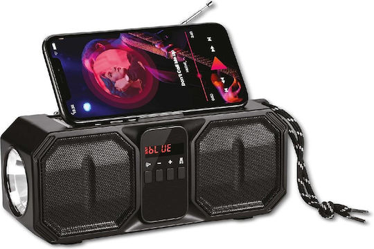 Denver BTG-158 Ηχείο Bluetooth 8W με Ραδιόφωνο και Διάρκεια Μπαταρίας έως 5 ώρες Μαύρο