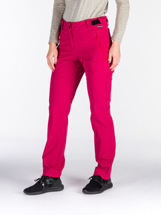 Northfinder Stretch Lang Hose Wandern Rosa