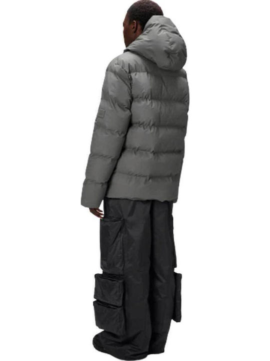 Rains Μπουφάν Puffer Γκρι