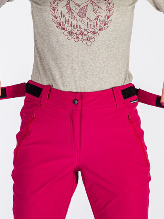 Northfinder Stretch Lang Hose Wandern Rosa