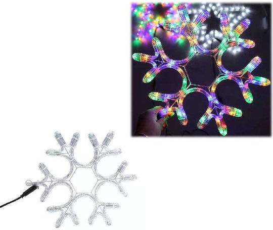 Christmas Metal Rope Light in Shape Flake Led