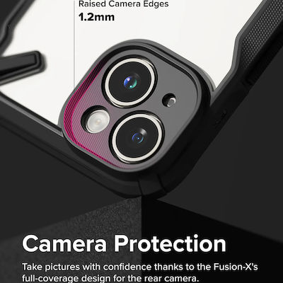 Ringke Fusion X Back Cover Black (iPhone X / Xs)