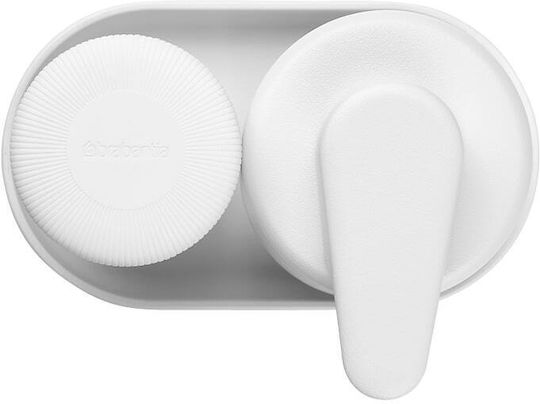 Brabantia Dispenser Μεταλλικό Λευκό 200ml
