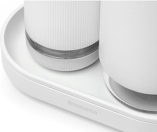 Brabantia Dispenser Μεταλλικό Λευκό 200ml