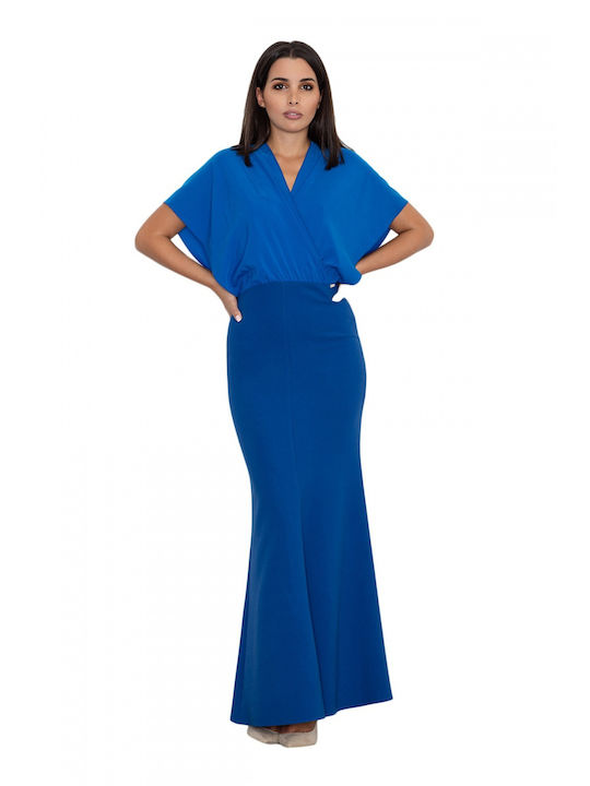 Figl M577 Maxi Kleid Blau