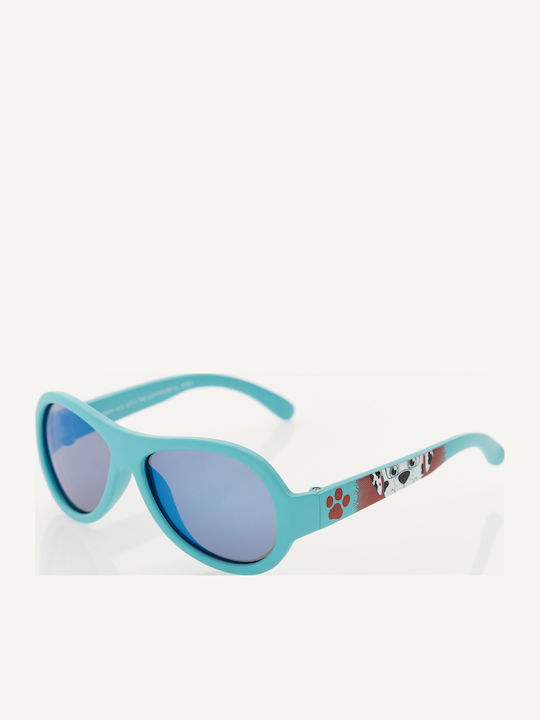 Paw Patrol Oval Kids Sunglasses with Mirror Lenses Paw Patrol Turquoise