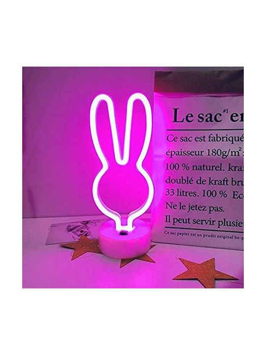 Table Decorative Lamp LED Battery Pink